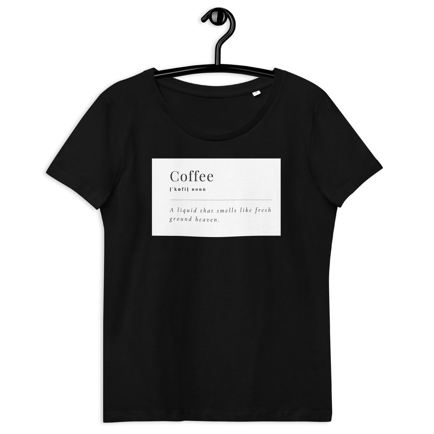 Women's Coffee Heaven T-Shirt - Fitted Eco Tee