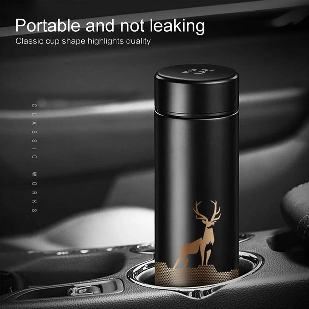 Insulated Hot Water Bottle Vacuum Thermos Flask with LCD Display_1
