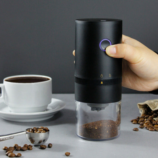 USB Type C Rechargeable Portable Electric Coffee Bean Grinder_6