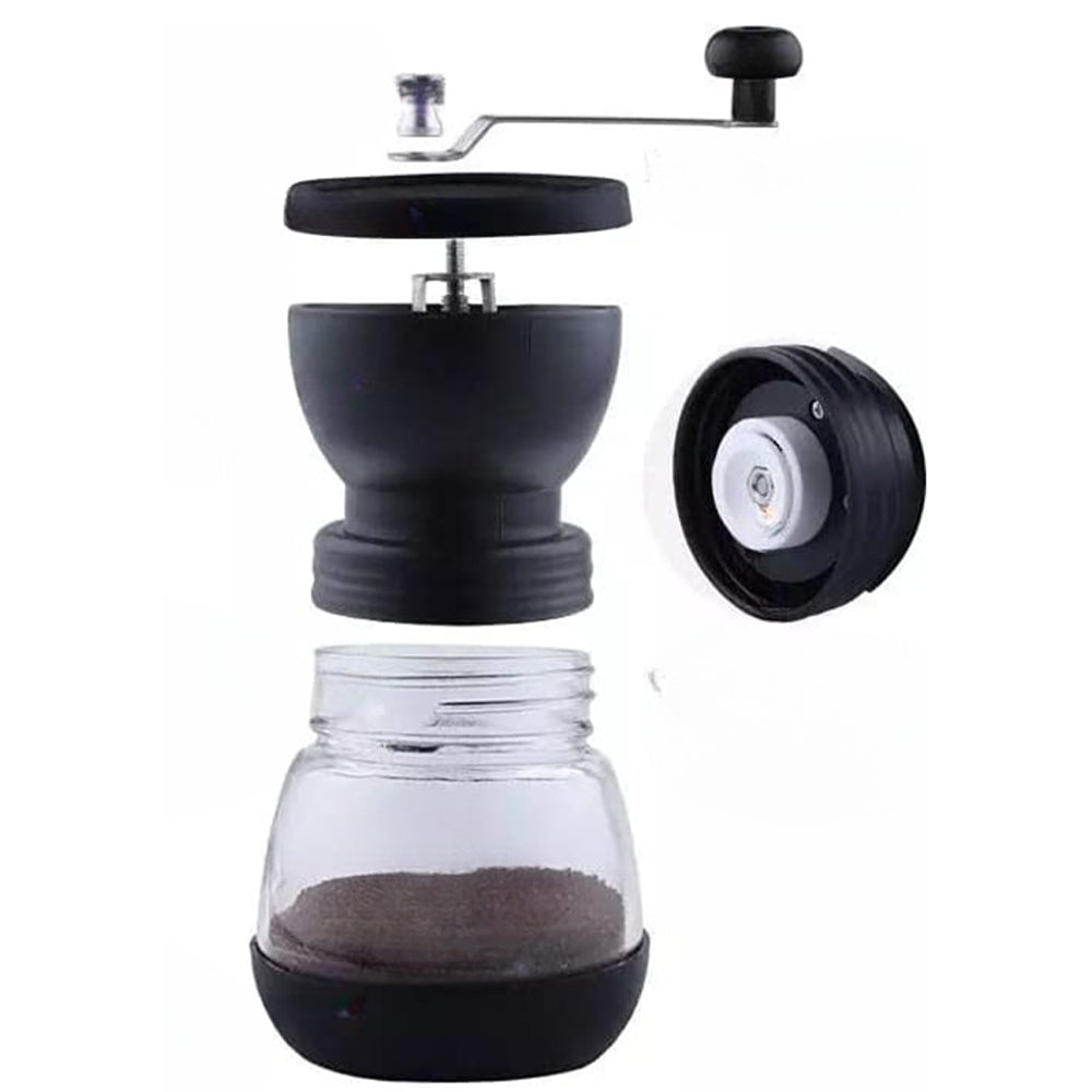 Portable Manual Coffee Grinder with Ceramic Burrs Hand Coffee Grinder_2