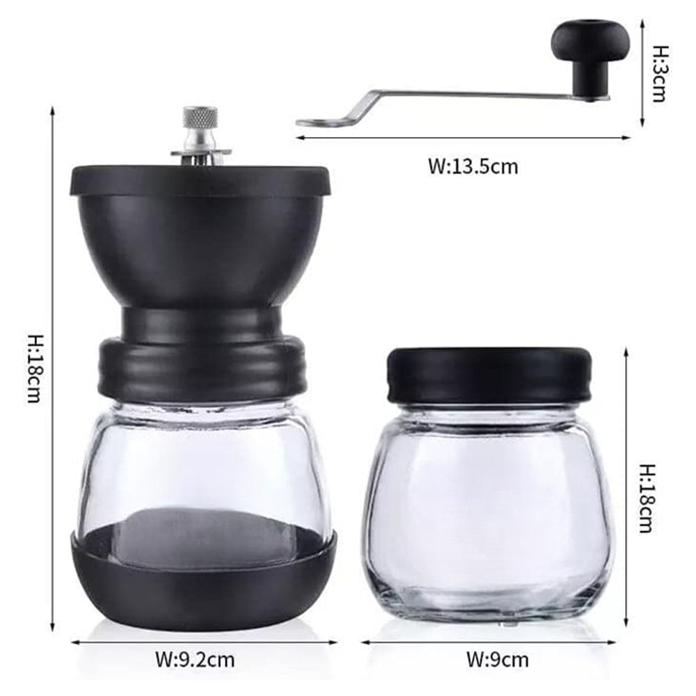 Portable Manual Coffee Grinder with Ceramic Burrs Hand Coffee Grinder_6